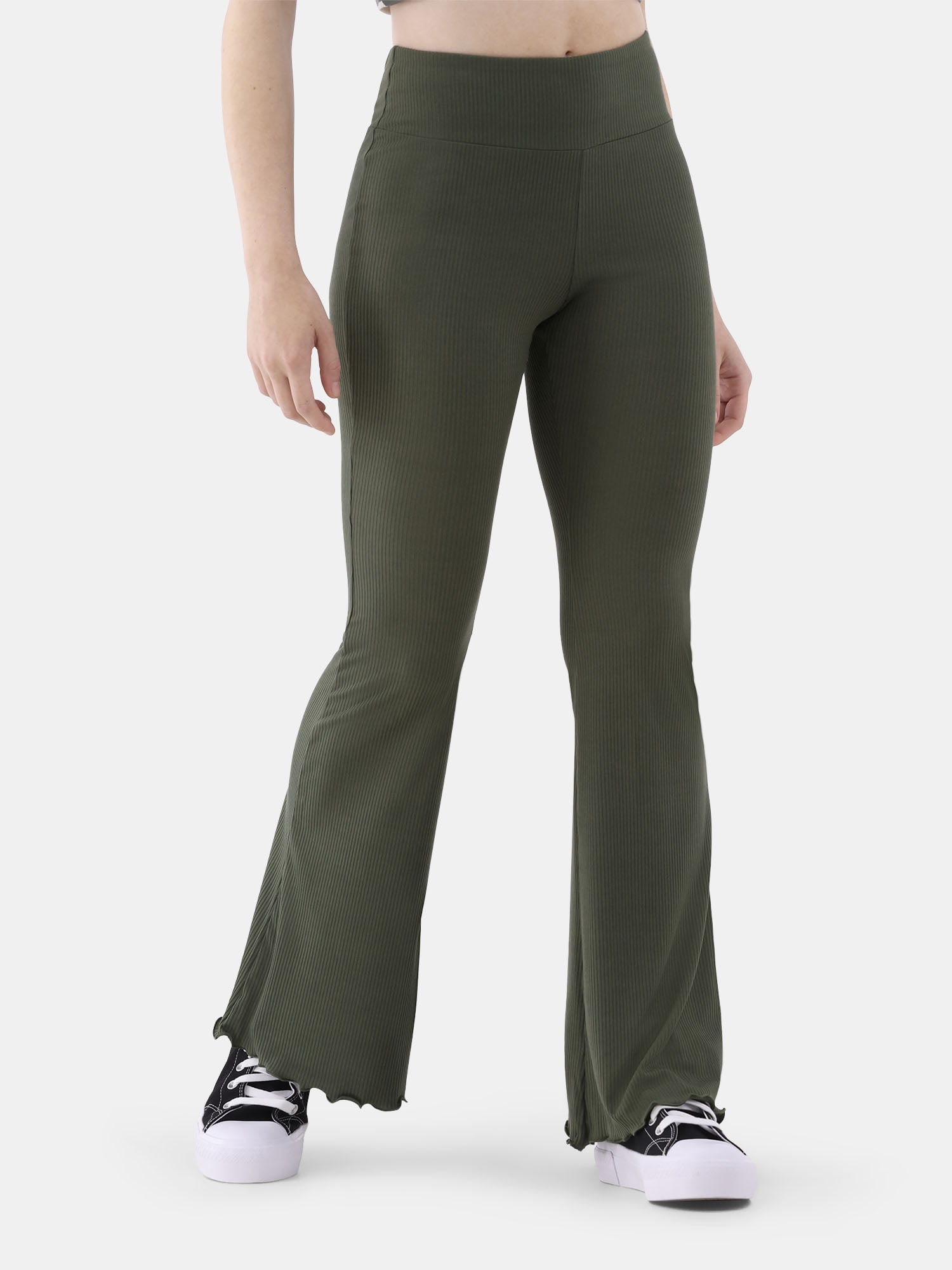 No Boundaries Ribbed Flare Pants, Women's - Walmart.com No Boundaries Ribbed Flare Pants, Women's - Walmart.com