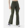 thumbnail image 1 of No Boundaries Ribbed Flare Pants, Women's XS-XXL, 1 of 5