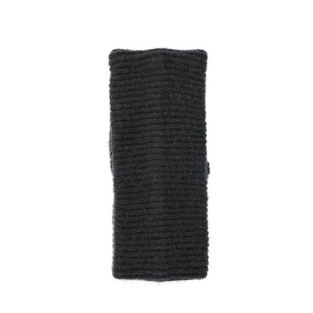 No Boundaries Ribbed Headband, Women's, Black Soot