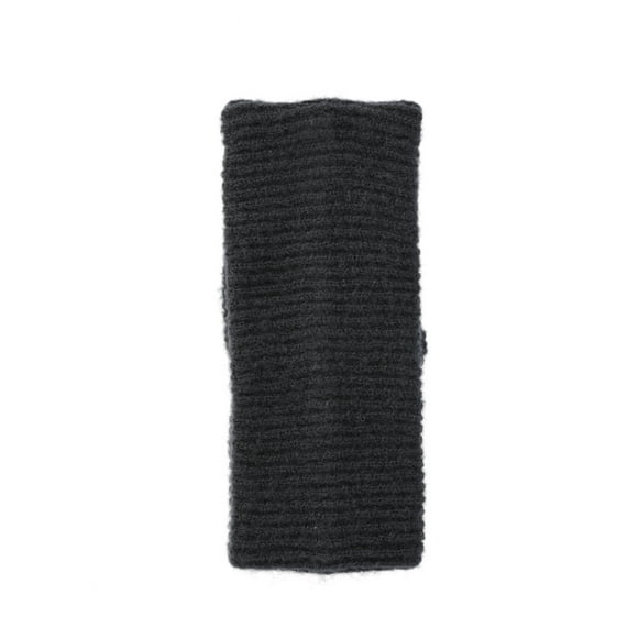 No Boundaries Ribbed Headband, Women's, Black Soot