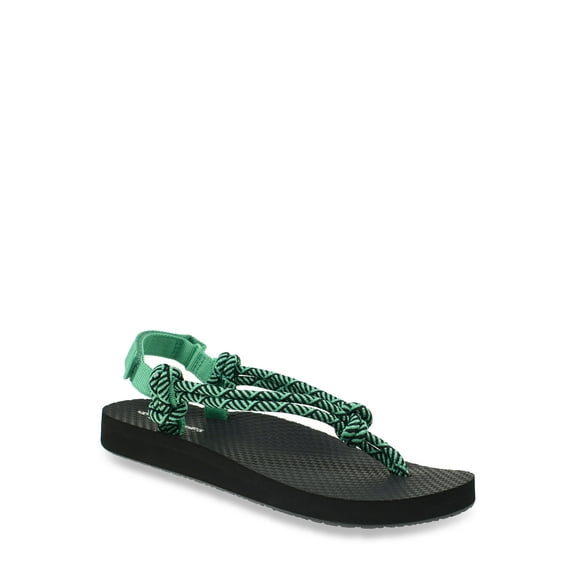 No Boundaries Women's Rope Thong Sandal