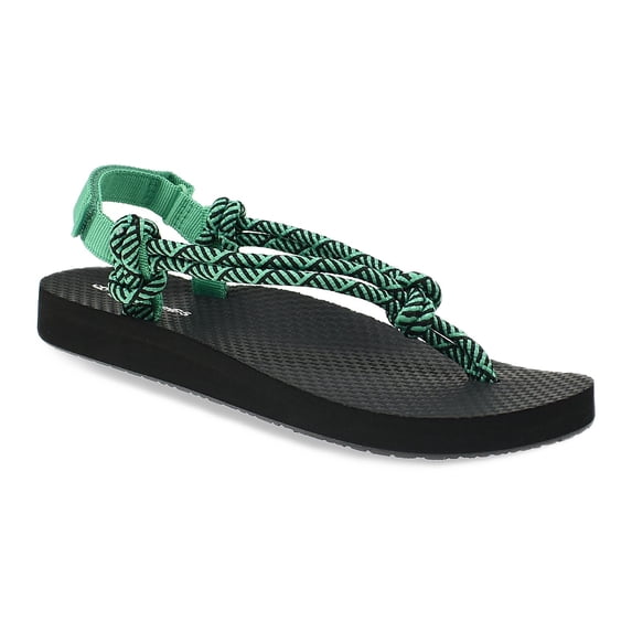 No Boundaries Women's Rope Thong Sandal