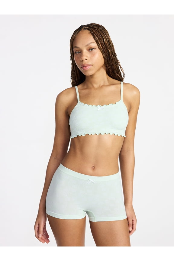 Seamless Cami and Boyshort Set, 2-Piece, Women's XS-XXXL