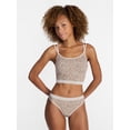 thumbnail image 1 of No Boundaries Seamless Cami Bra and Thong Panties Set, 2 Piece, Women's XS-XXXL, 1 of 5