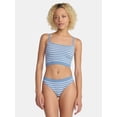 thumbnail image 1 of No Boundaries Seamless Cami Bra and Thong Panties Set, 2 Piece, Women's XS-XXXL, 1 of 7