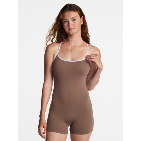 No Boundaries Seamless Romper, Women's XS-XXXL