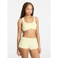 thumbnail image 1 of No Boundaries Seamless Scoop Neck Bralette & Boyshort Set, 2-Piece, Women's XS-XXXL, 1 of 5