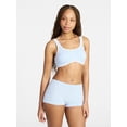 thumbnail image 1 of No Boundaries Seamless Scoop Neck Bralette & Boyshort Set, 2-Piece, Women's XS-XXXL, 1 of 5
