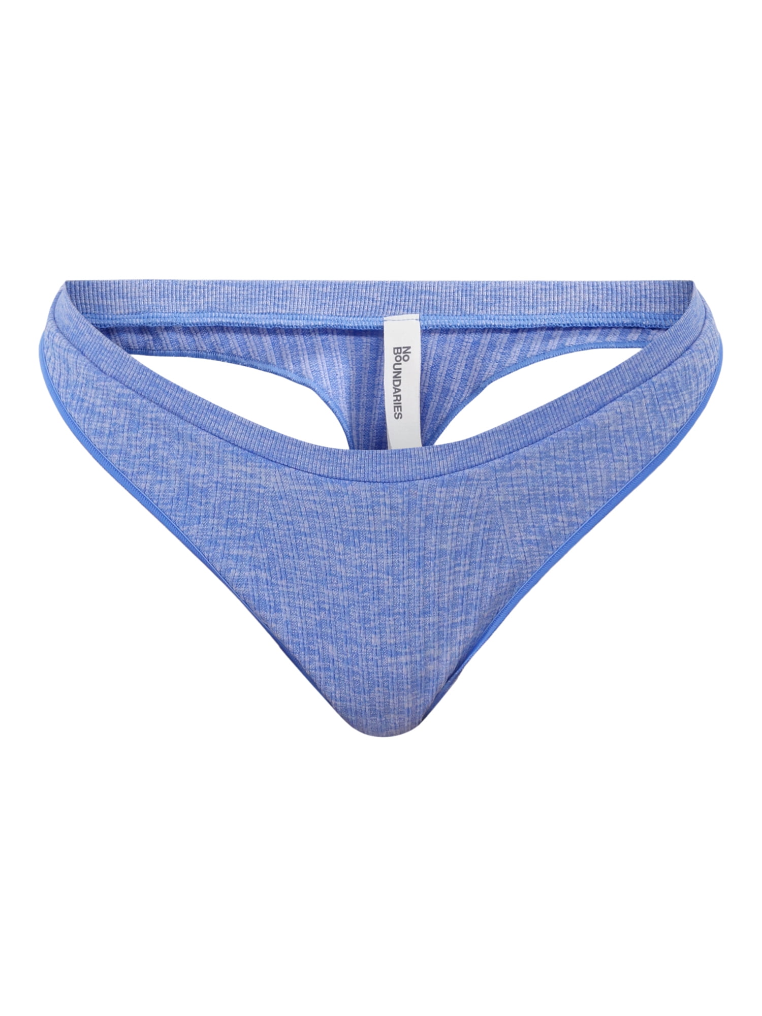 No Boundaries Women's Seamless Scoop Thong Panty, Sizes XS to XXXL