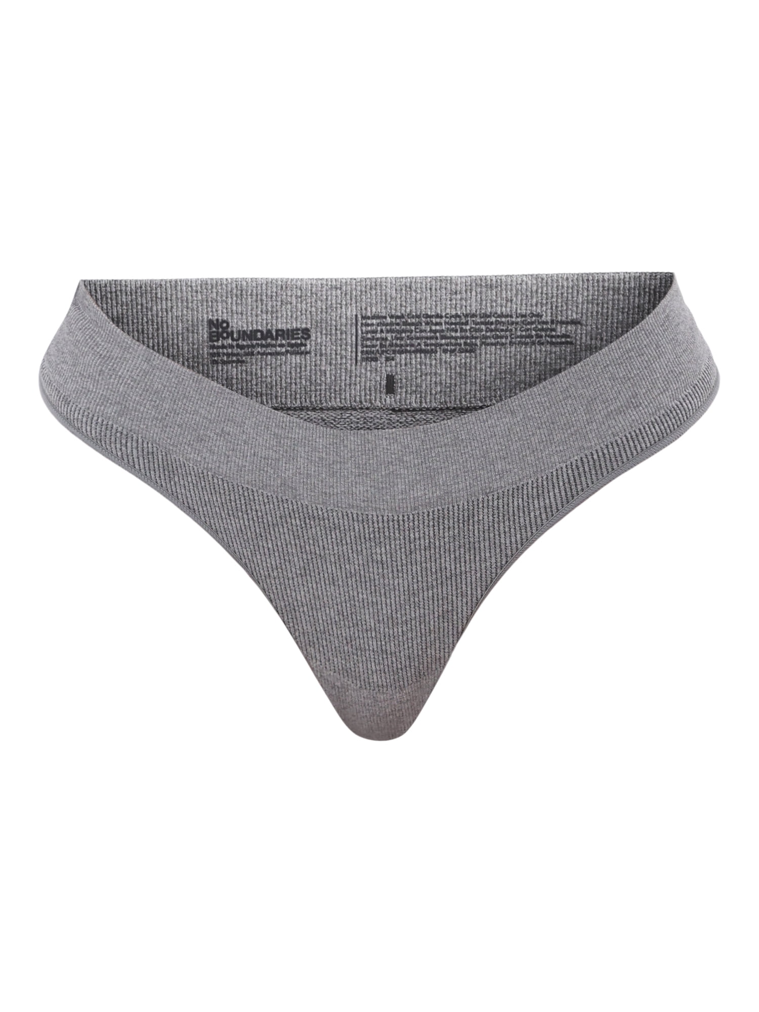 No Boundaries Women's Seamless Thong Panties, Women's