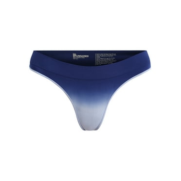 No Boundaries Women's Seamless Thong Panties, Women's