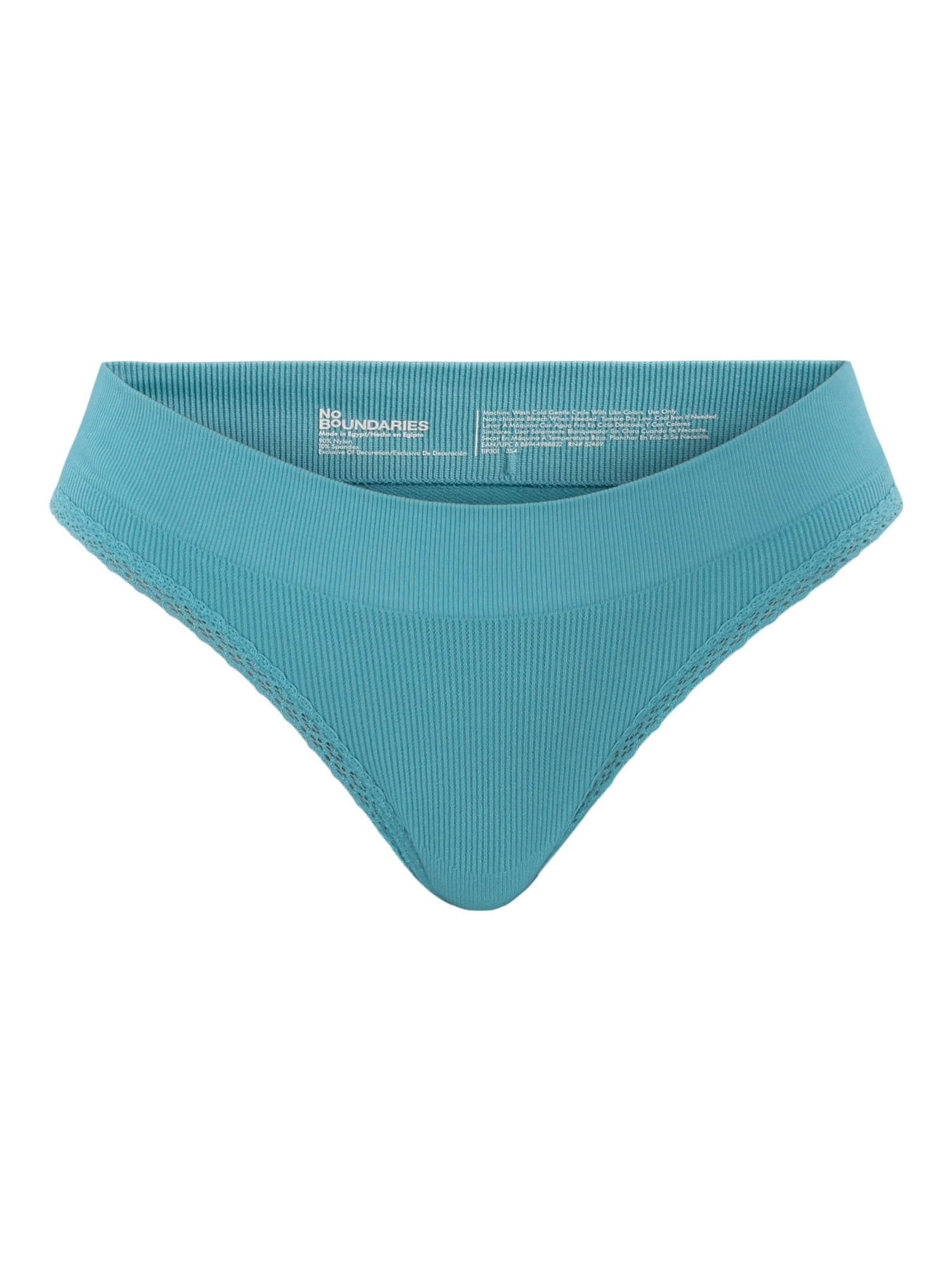 No Boundaries Women's Seamless Thong Panties, Women's