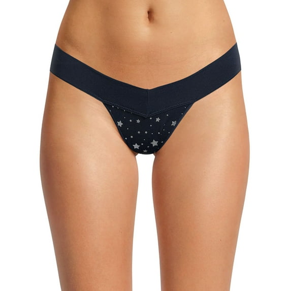 No Boundaries Women's Seamless Thong Panty