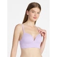 thumbnail image 1 of No Boundaries Seamless Wirefree Bra with Lace, Sizes XS-XXXL, 1 of 5