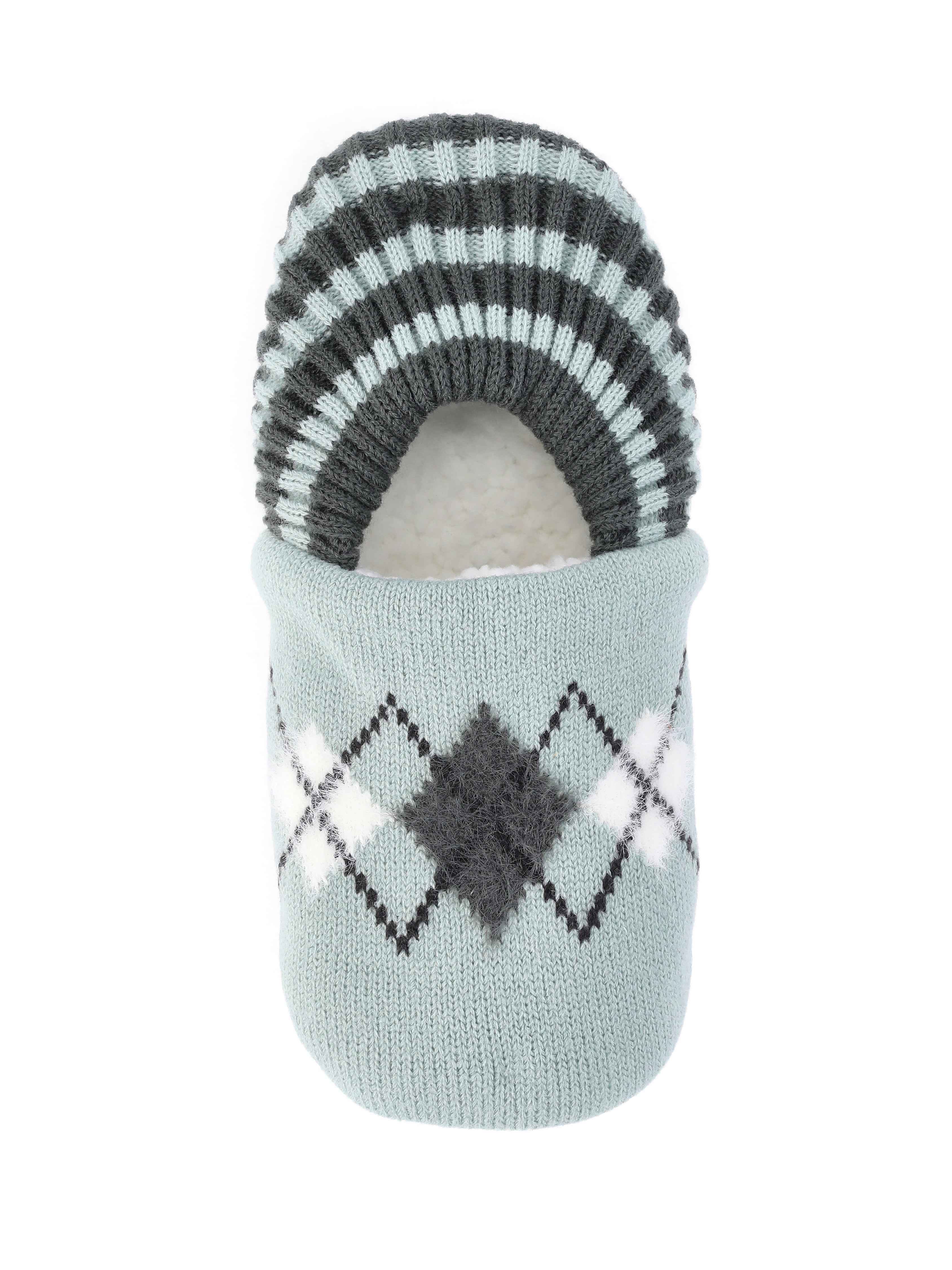 No Boundaries Women's Slipper Socks, 1-Pack, Size 7.5-9