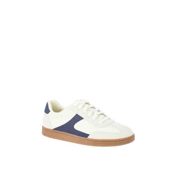 No Boundaries Women's Lace Up Sport Sneakers, Wide Width Available