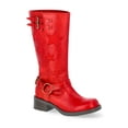 thumbnail image 1 of No Boundaries Women's Star Moto Boots, 1 of 5