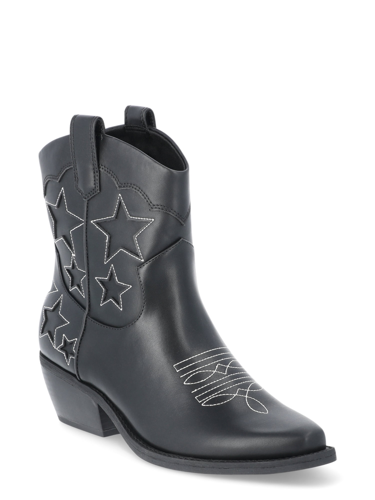 No Boundaries Women's Star Western Booties