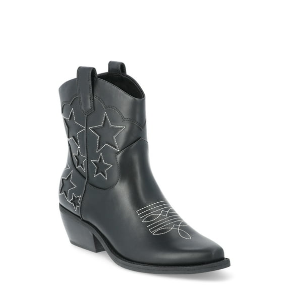 No Boundaries Women's Star Western Booties