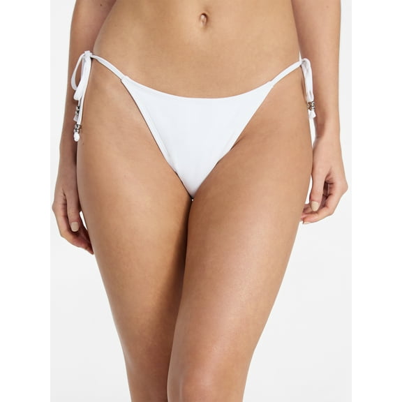 No Boundaries String Bikini Bottoms, Women's XXS-XXL