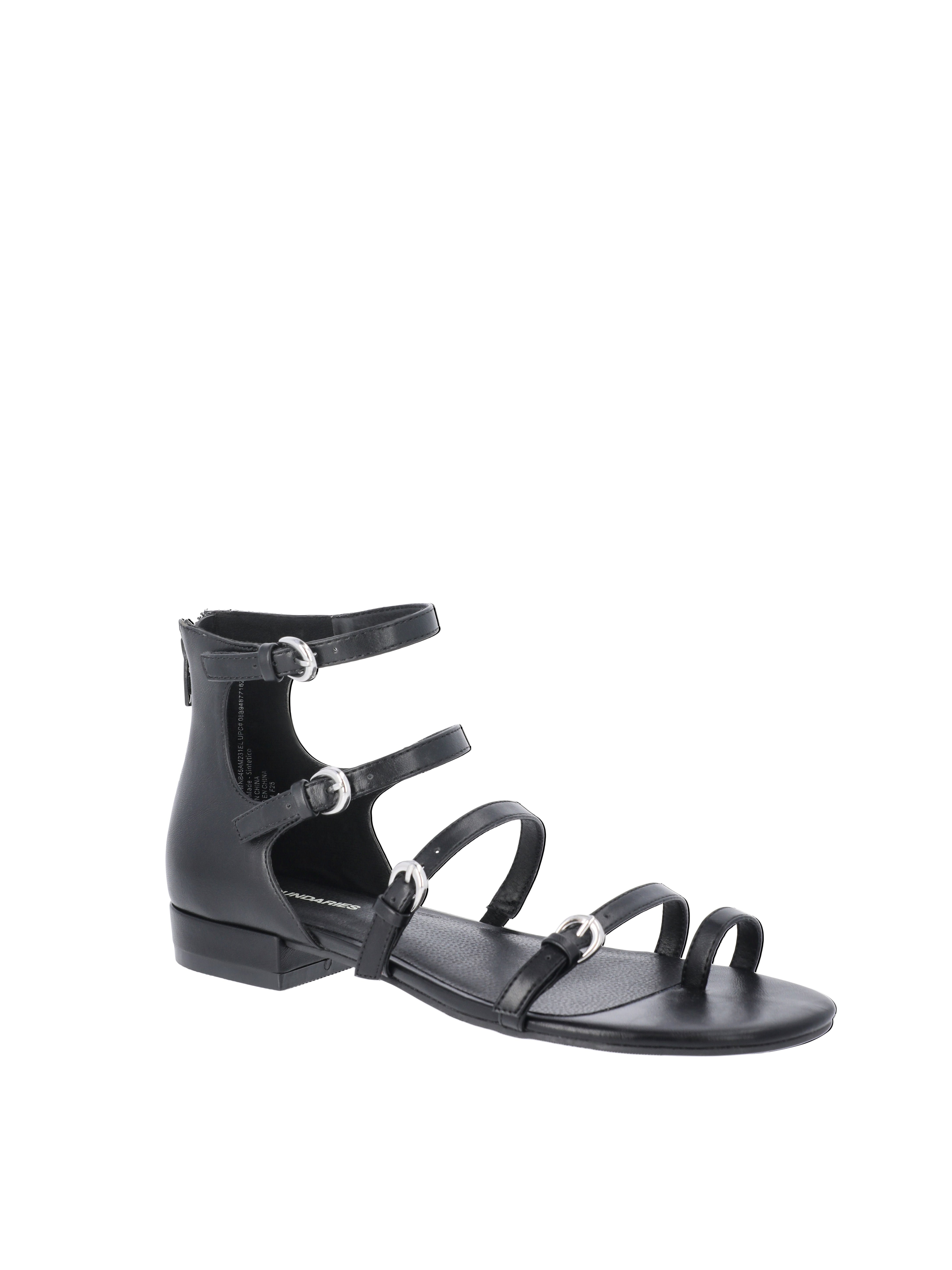 No Boundaries Women's Caged Toe Ring Sandal