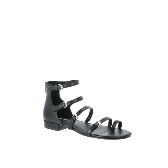 No Boundaries Women's Caged Toe Ring Sandal