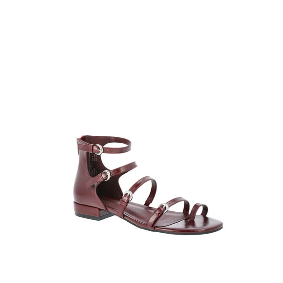 No Boundaries Women's Caged Toe Ring Sandal