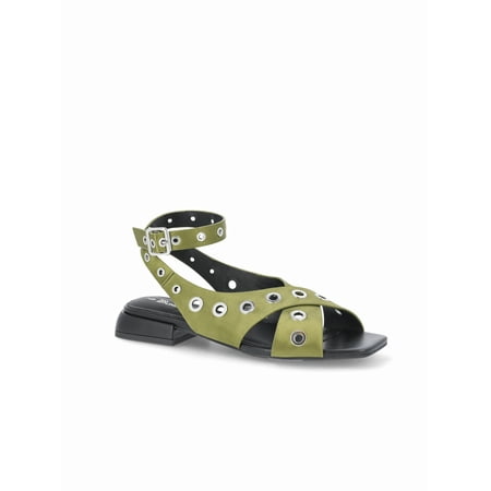 No Boundaries Strappy Grommet Sandals, Women's