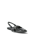 slip on flats no back