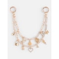 thumbnail image 1 of No Boundaries Women’s Swag Chain Bag Charms, Gold Tone, 1 of 3