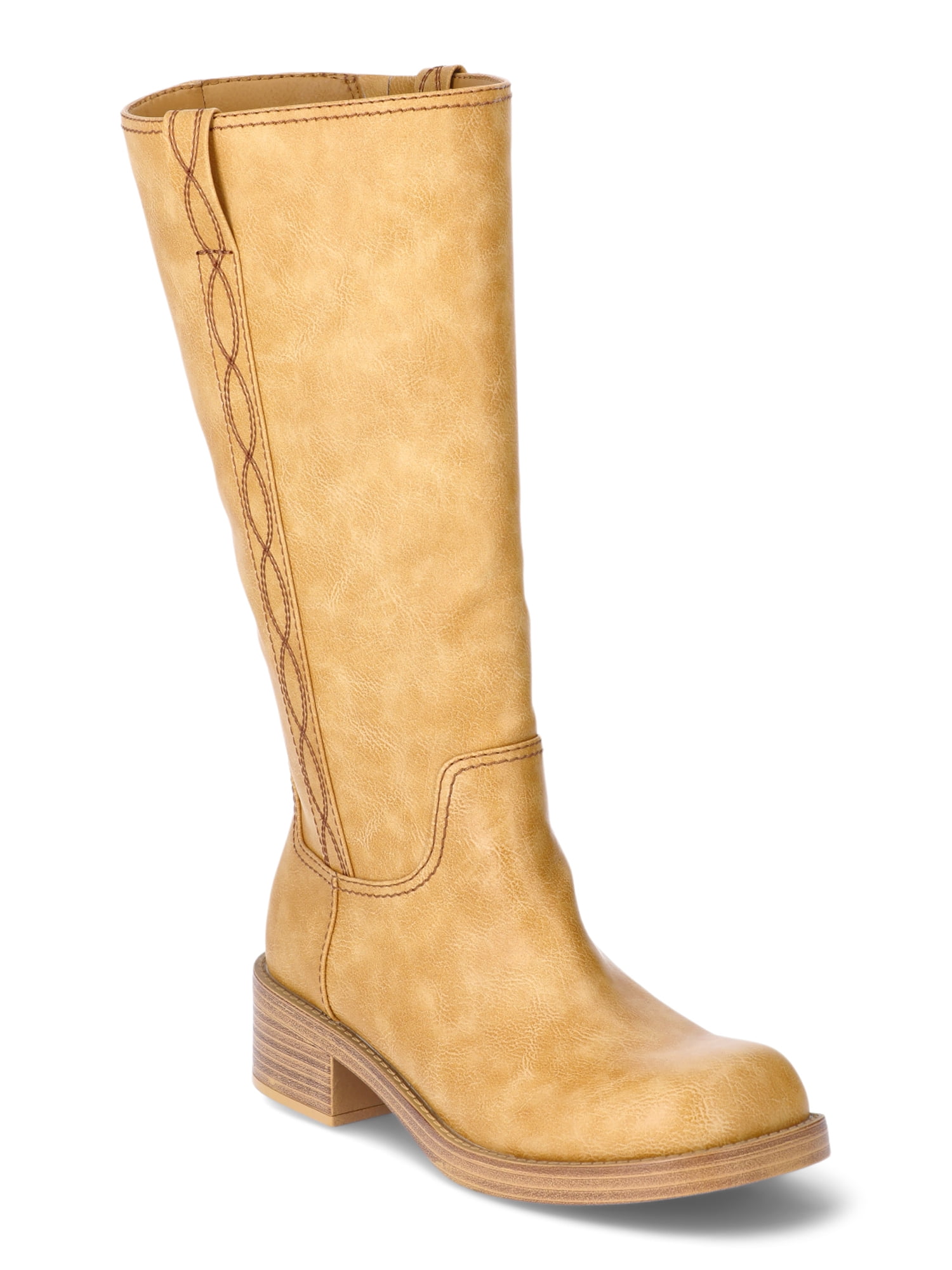 No Boundaries Women's Short Western Boot - Walmart.com