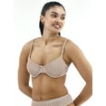 thumbnail image 1 of No Boundaries Women's Tanlines Underwire Bikini Top, Sizes XXS-XXL, 1 of 5