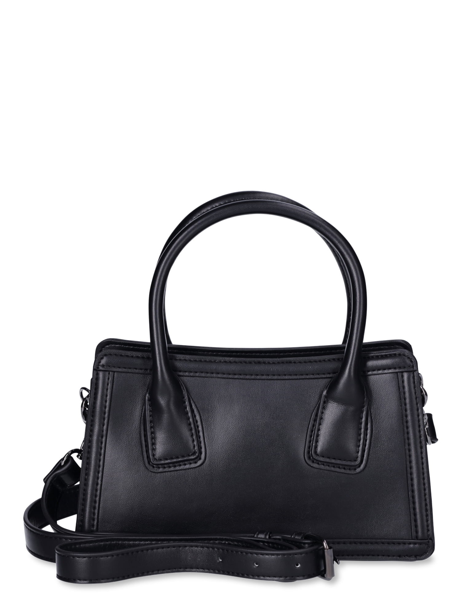TWENTY FOUR Checkered Tote Shoulder Bag with Inner Pouch - PU Vegan Leather  Shoulder Handbags Fashion Ladies Purses Satchel Messenger Bags(Brown) -  Walmart.com