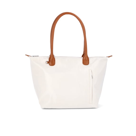 No Boundaries Women's Tote Bag, Cream