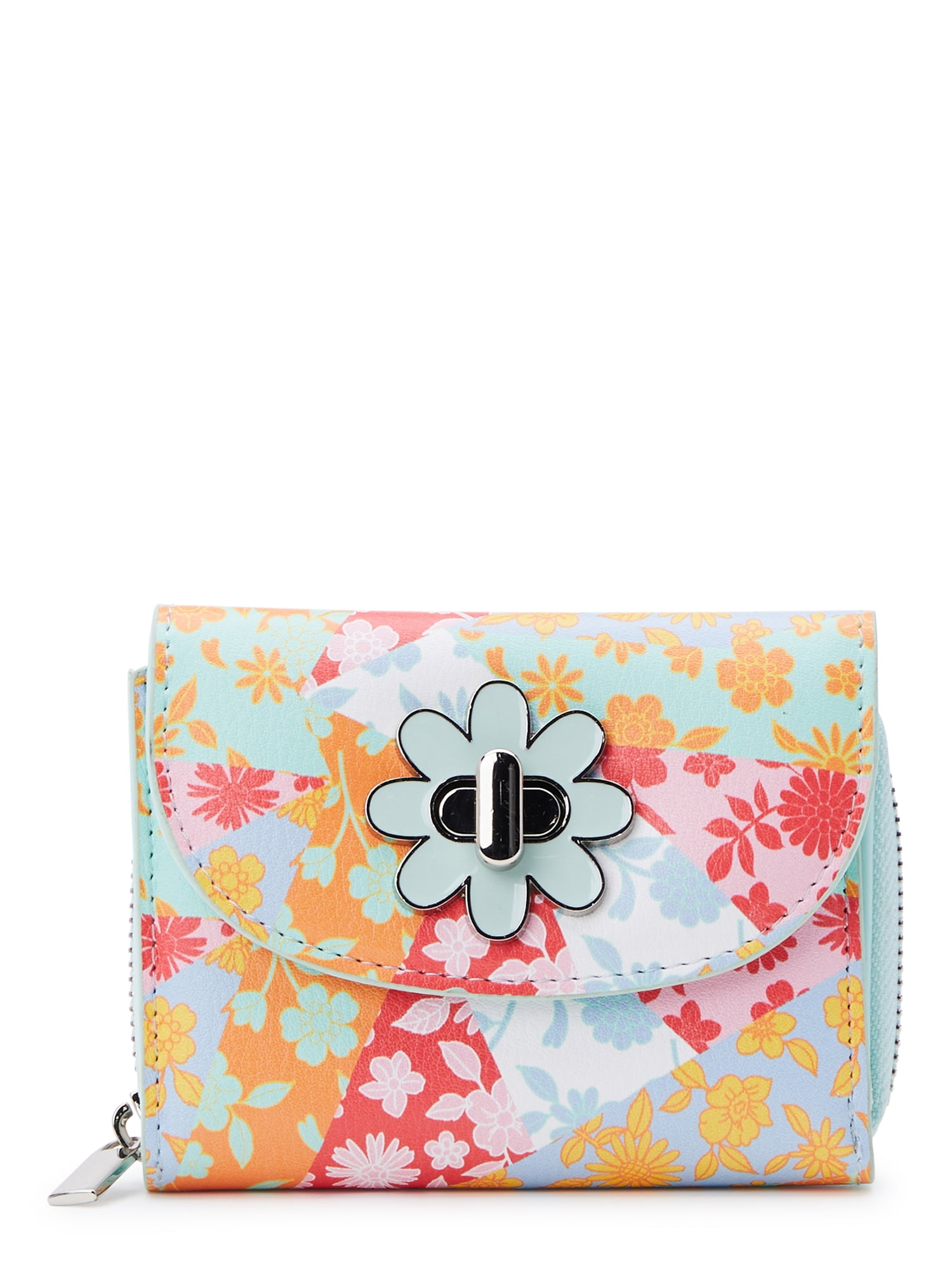 flower lock wallet