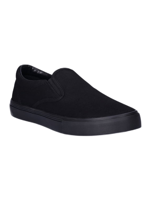 Twin Gore Canvas Slip On Sneakers, Wide Width Available, Women's