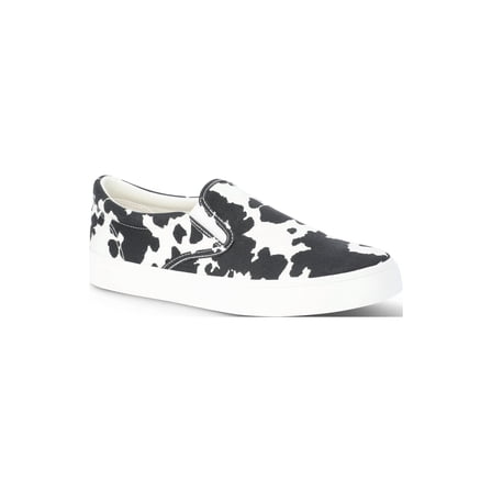 No Boundaries Twin Gore Canvas Slip On Sneakers, Wide Width Available, Women's