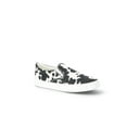 thumbnail image 1 of No Boundaries Twin Gore Canvas Slip On Sneakers, Wide Width Available, Women's, 1 of 5