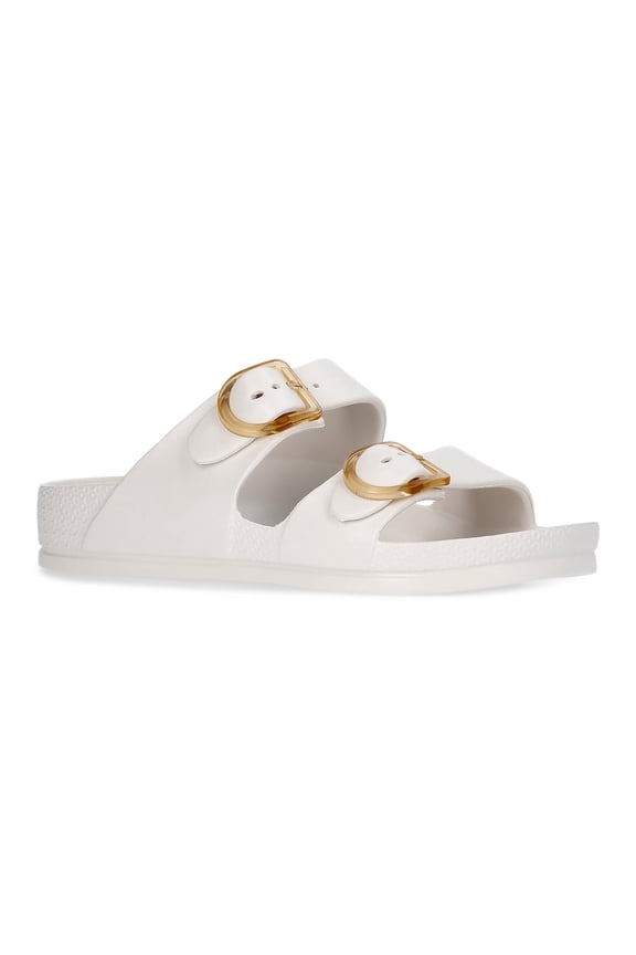 Women's Double Buckle EVA Slide Sandals