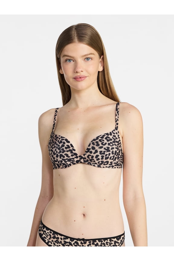 Wire Free Double Push Up Bra, Women's 32A-44DDD