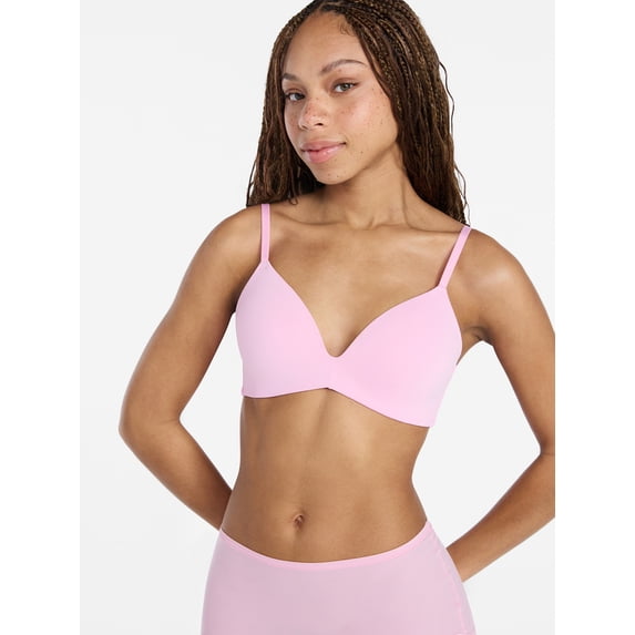 No Boundaries Wire Free T-Shirt Bra, Women's 32A-44DDD