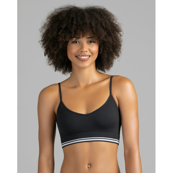 No Boundaries Women's 2-Way Bralette, Sizes XS-3XL