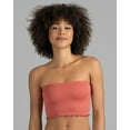 thumbnail image 1 of No Boundaries Women's Ruffle Bandeau, Sizes XS-3XL, 1 of 8