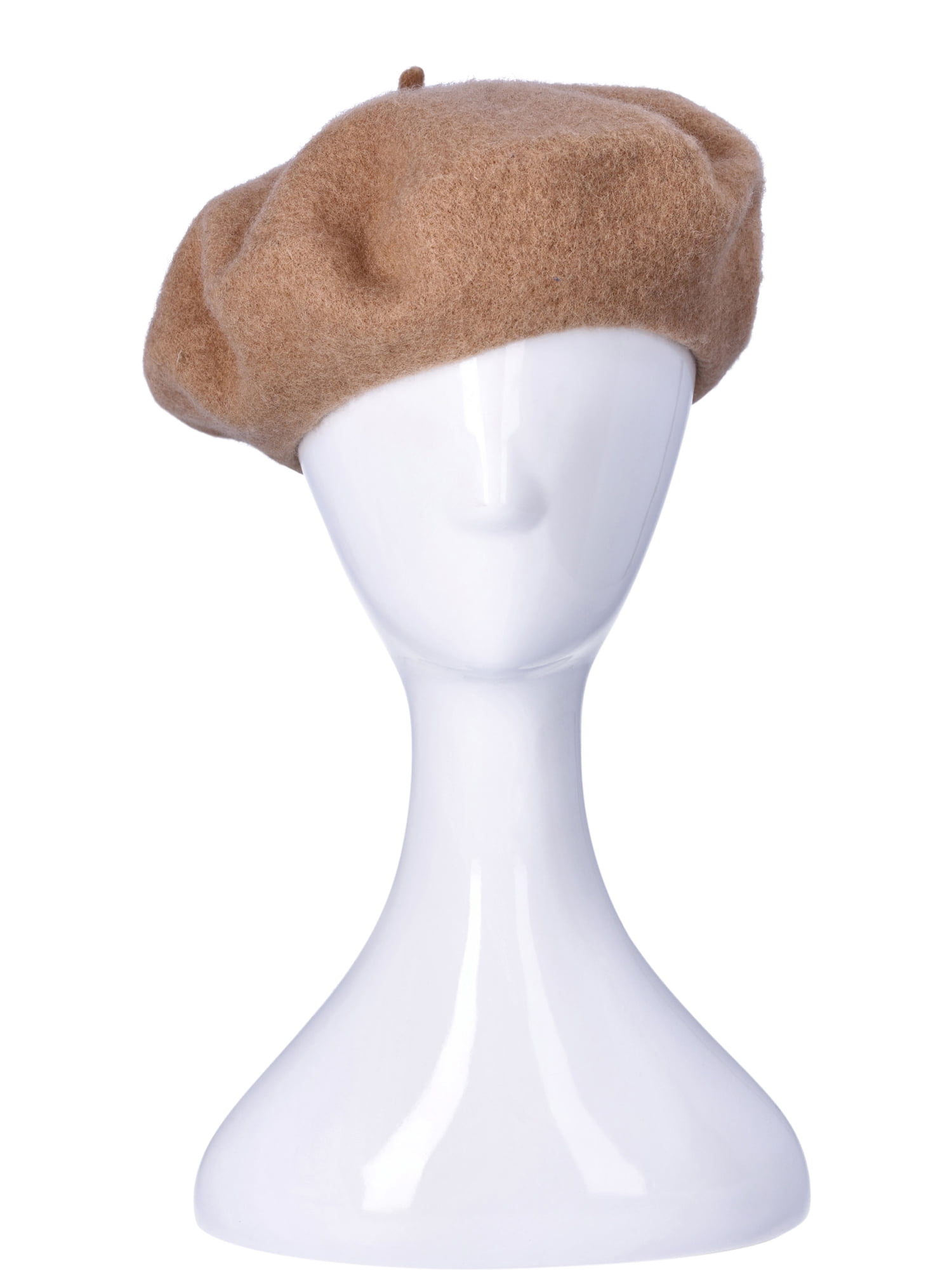 Womens French Beret hat Camel Beret *NEW* Bon Chic main image 2