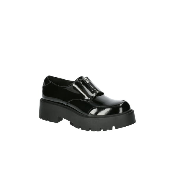 No Boundaries Women's Zip Lug Loafers