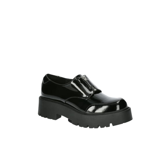 No Boundaries Women's Zip Lug Loafers
