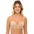 thumbnail image 1 of No Boundaries Women’s and Women’s Plus All-Over Lace Balconette Bra with Sugarcup™, Sizes 34B-40DD, 1 of 9