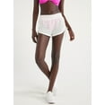 thumbnail image 1 of No Boundaries Women's and Women's Plus Crochet Swim Coverup Shorts, Sizes XXS-XXL, 1 of 5