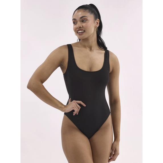 No Boundaries One Piece Swimsuit, Women's and Women's Plus
