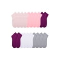 thumbnail image 1 of No Boundaries Women's Ankle Cut Socks, 20 Pack, Shoe Size 4-10, 1 of 5